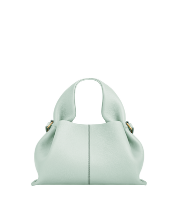 Polene Numero Neuf Mini Textured Sea Foam