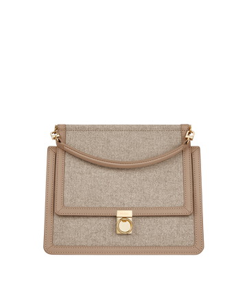 Polene Numero Sept Duo Taupe Canvas