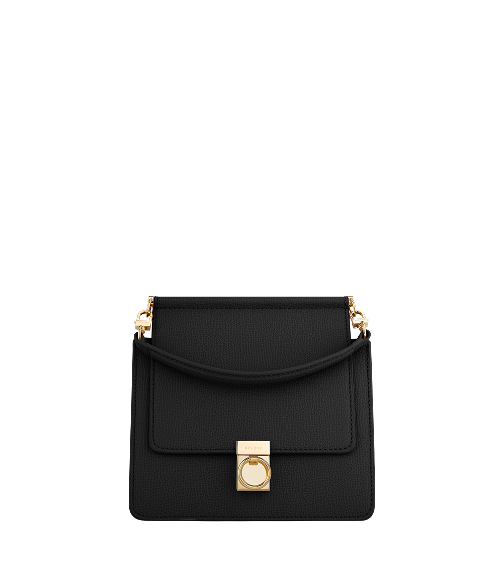 Polene Numero Sept Mini Textured Black