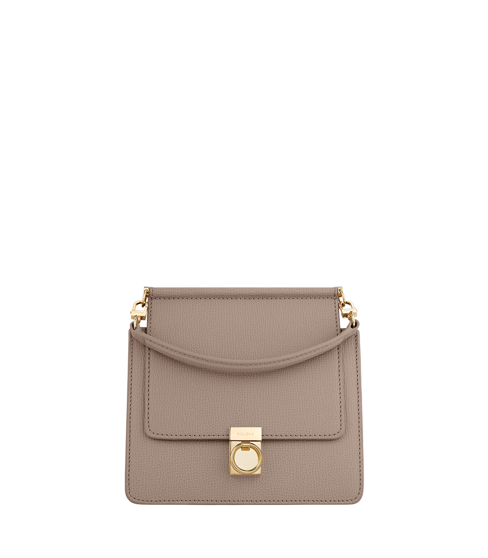 Polene Numero Sept Mini Textured Taupe