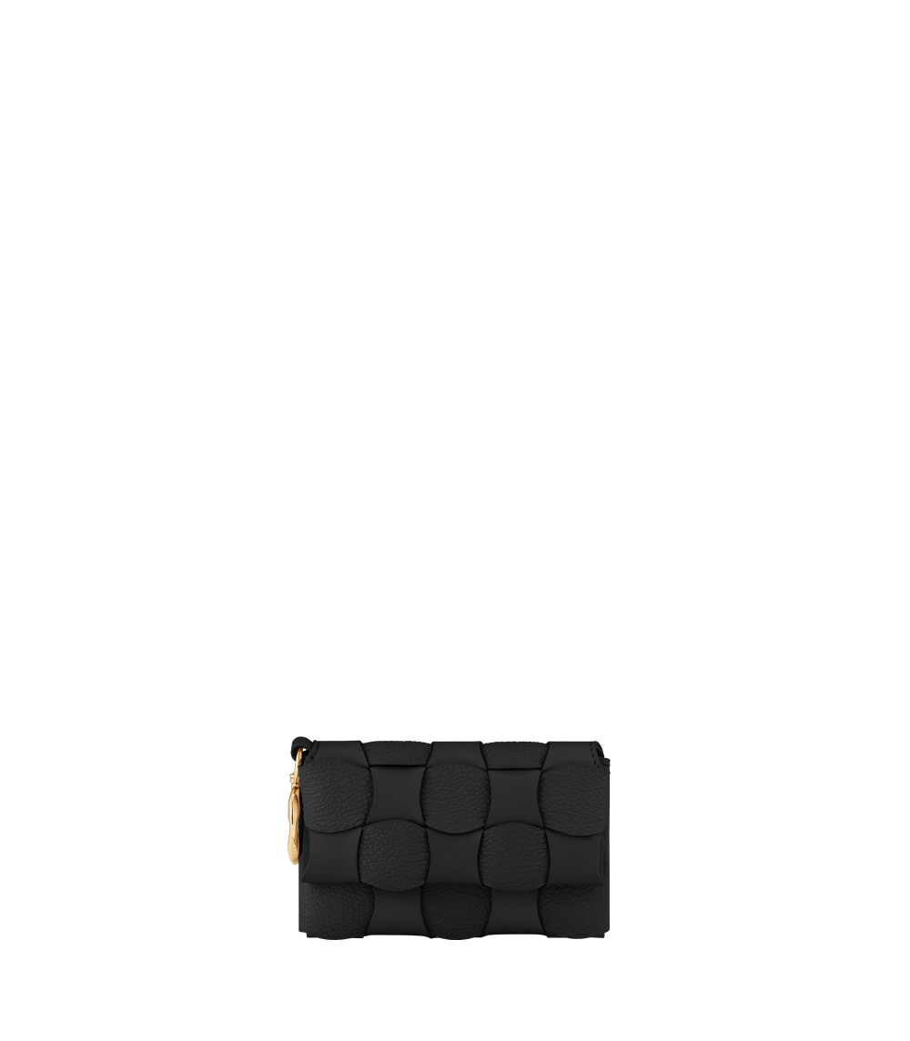 Polene Neiti Card Holder Duo Black