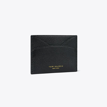 Tory Burch Romy Flat Card Case Black