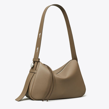 Tory Burch Romy Shoulder Bag Wild Mushroom