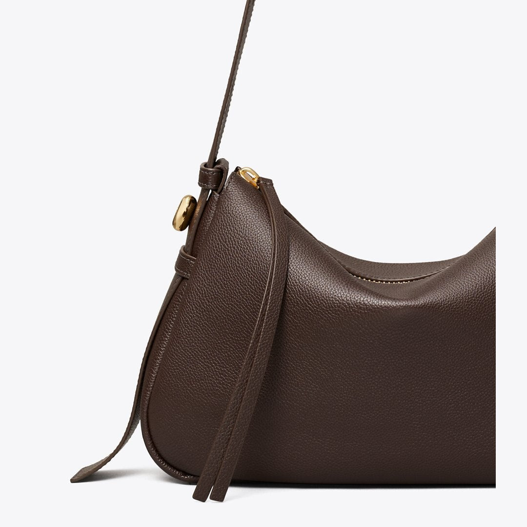 Tory Burch Romy Shoulder Bag Deep Brown