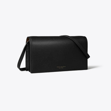 Tory Burch Romy Wallet Crossbody Black