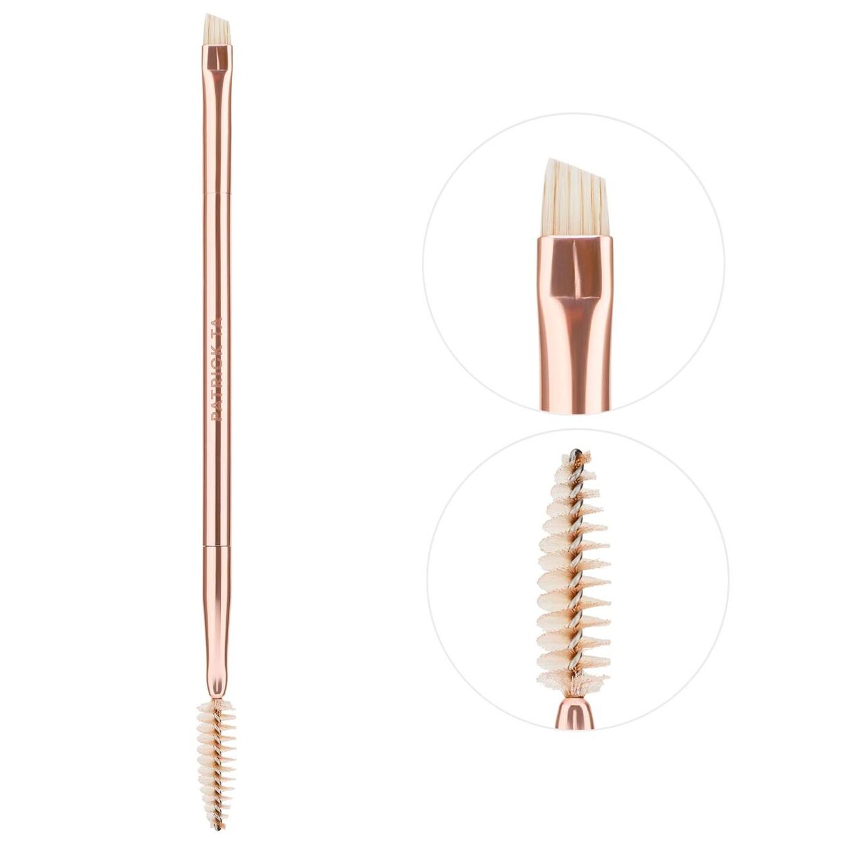 PATRICK TA Dual-Ended Brow Brush