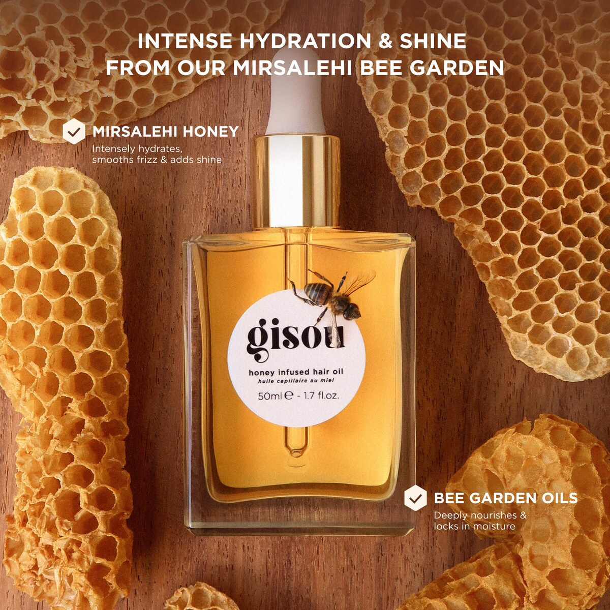 Honey Infused Hair Oil