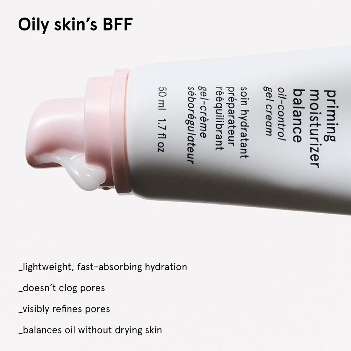 Priming Moisturizer Balance Oil-Control Gel-Cream
