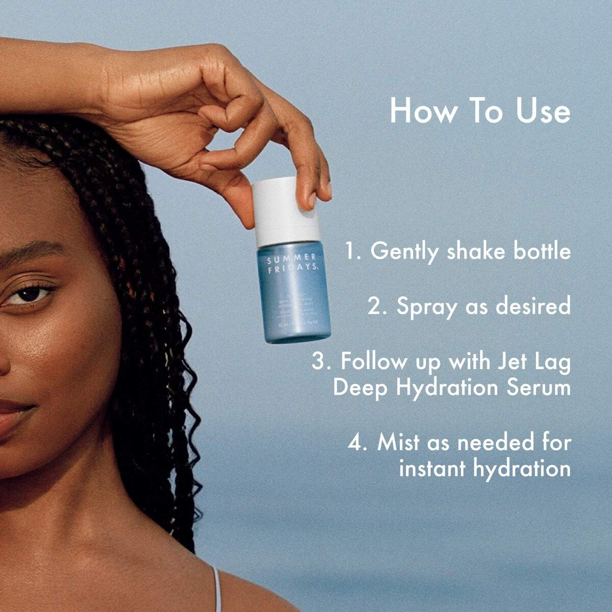 Jet Lag Skin Soothing Hydration Mist