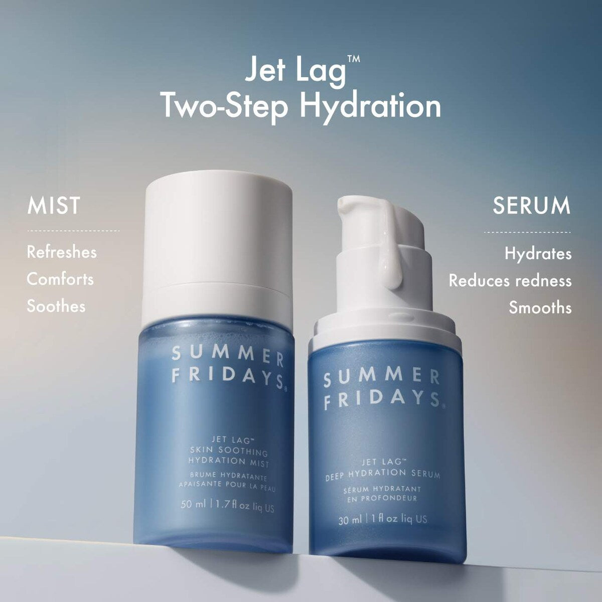 Jet Lag Skin Soothing Hydration Mist