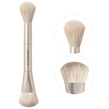 PATRICK TA Dual Ended Precision Blush Brush