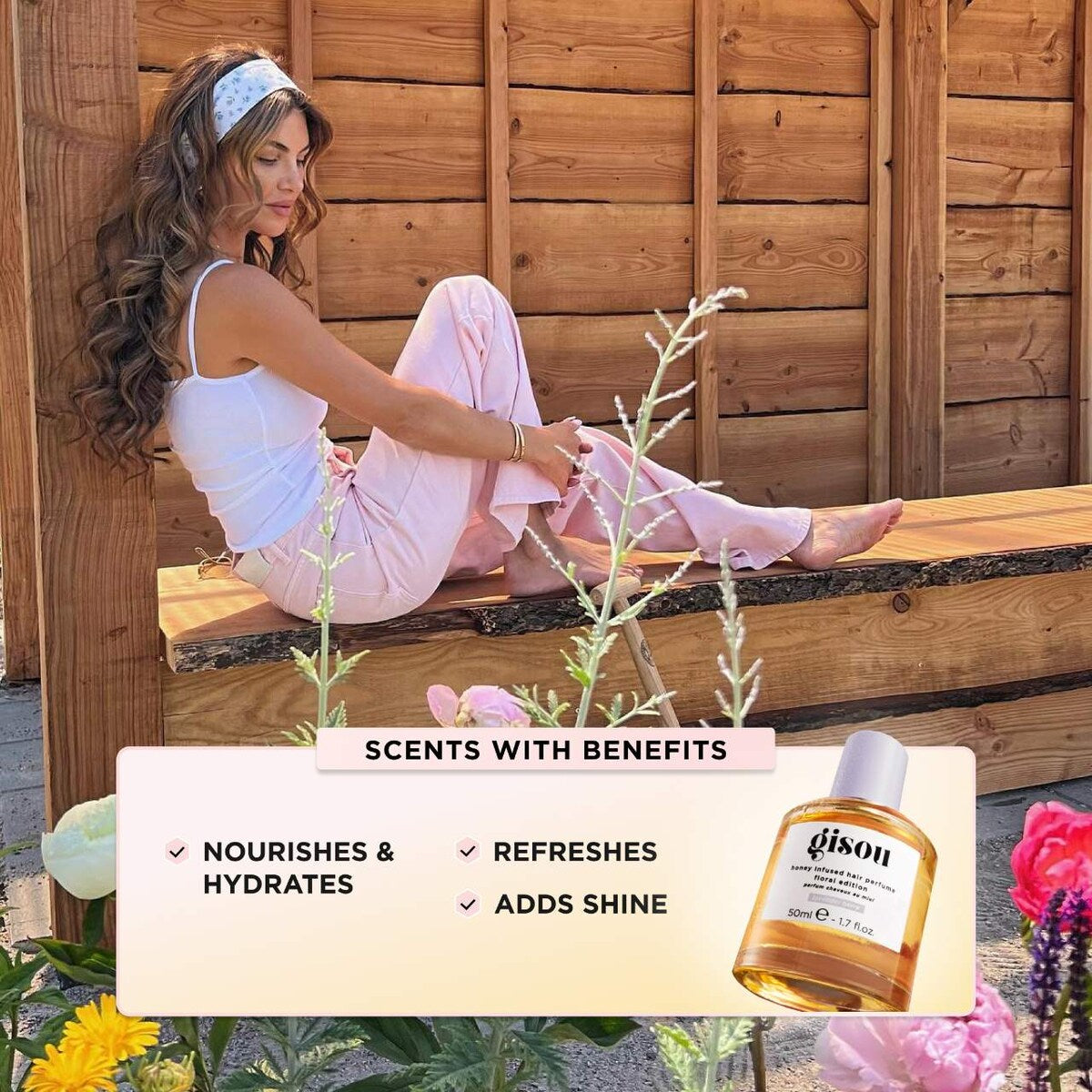 Mini Lavender Berry Honey Infused Hair Perfume