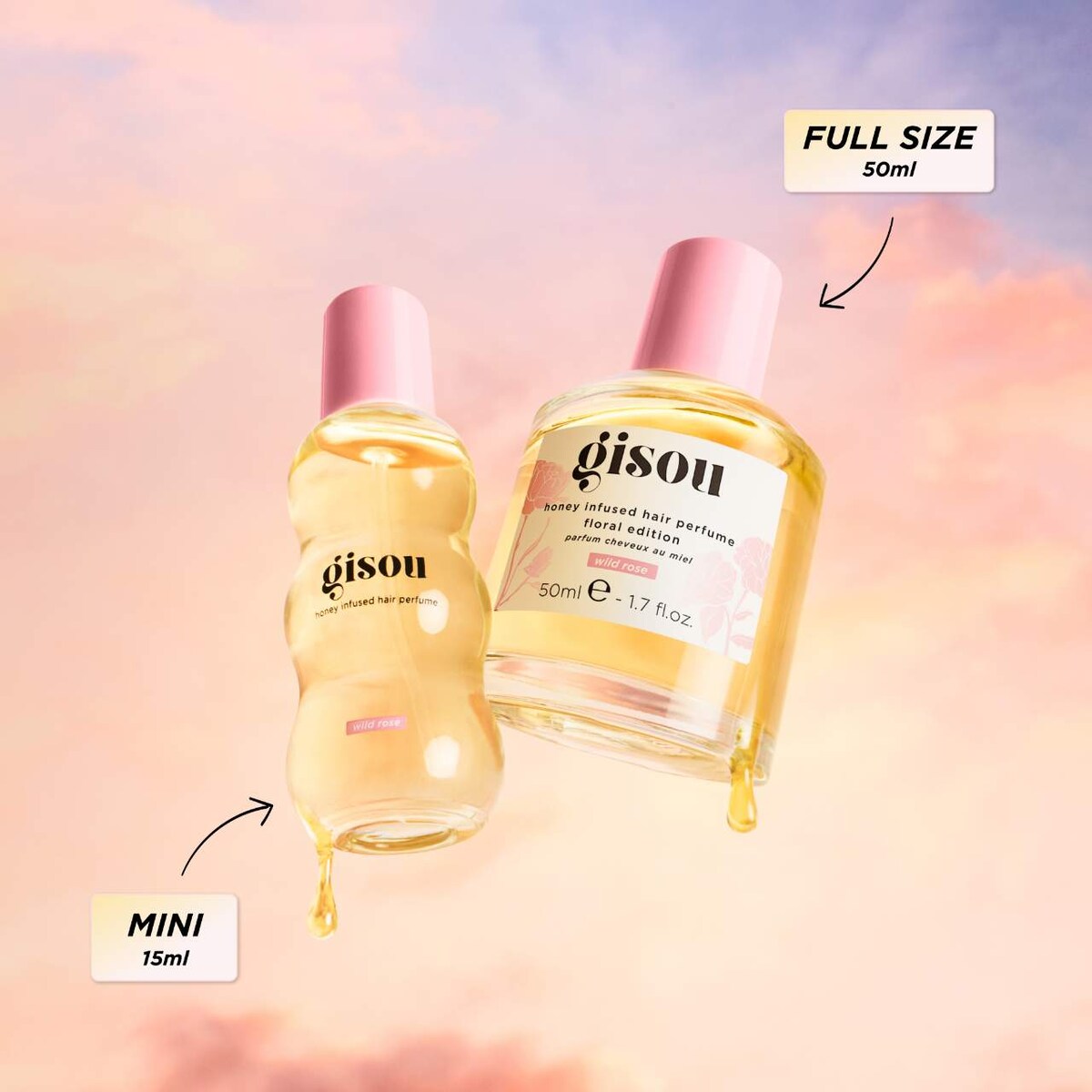 Wild Rose Honey Infused Hair Perfume