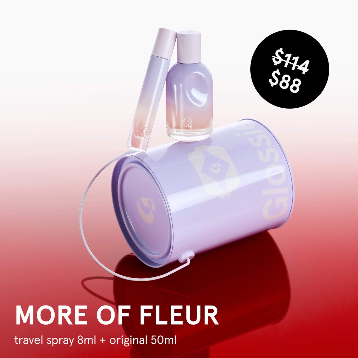 Glossier You Fleur Duo Perfume Gift Set