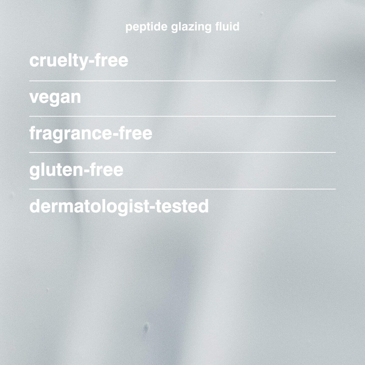 Peptide Glazing Fluid Dewy Gel Serum