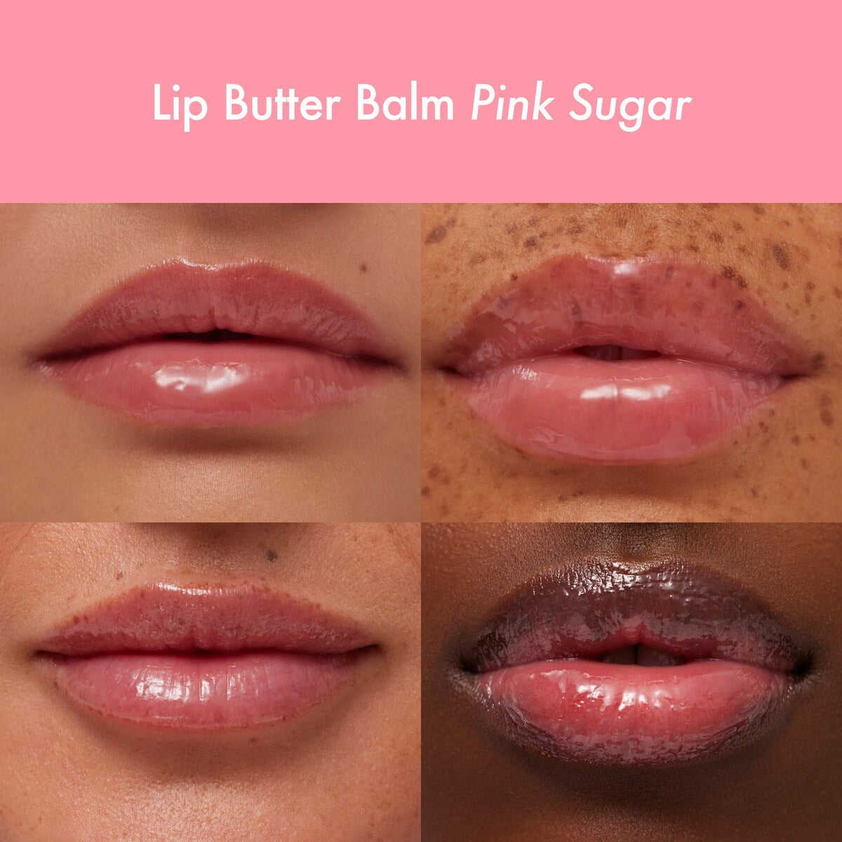 The Dewy Pink Set with mini Lip Butter Balm in Pink Sugar