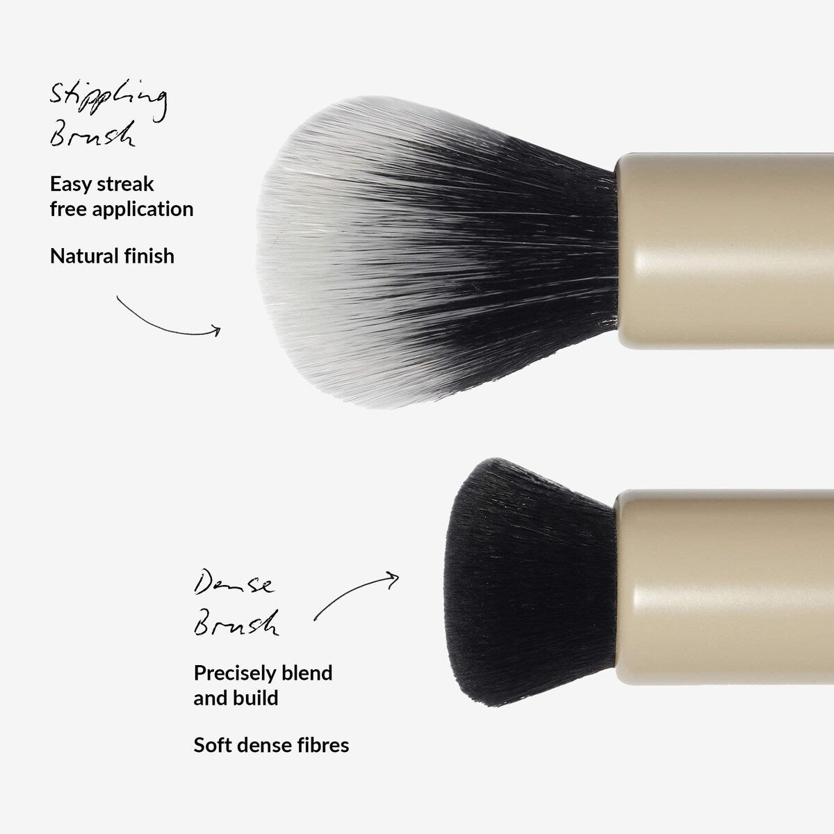 Cream Blush Duo with Duo Face Brush Gift Set