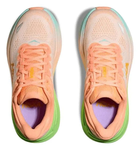 Hoka Bondi 9 Frost  Pale Tangerine