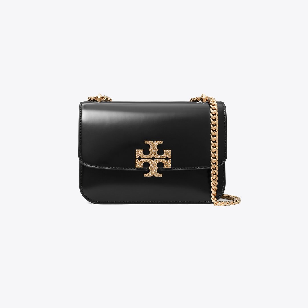 Tory Burch Small Eleanor Pav Shoulder Bag Black