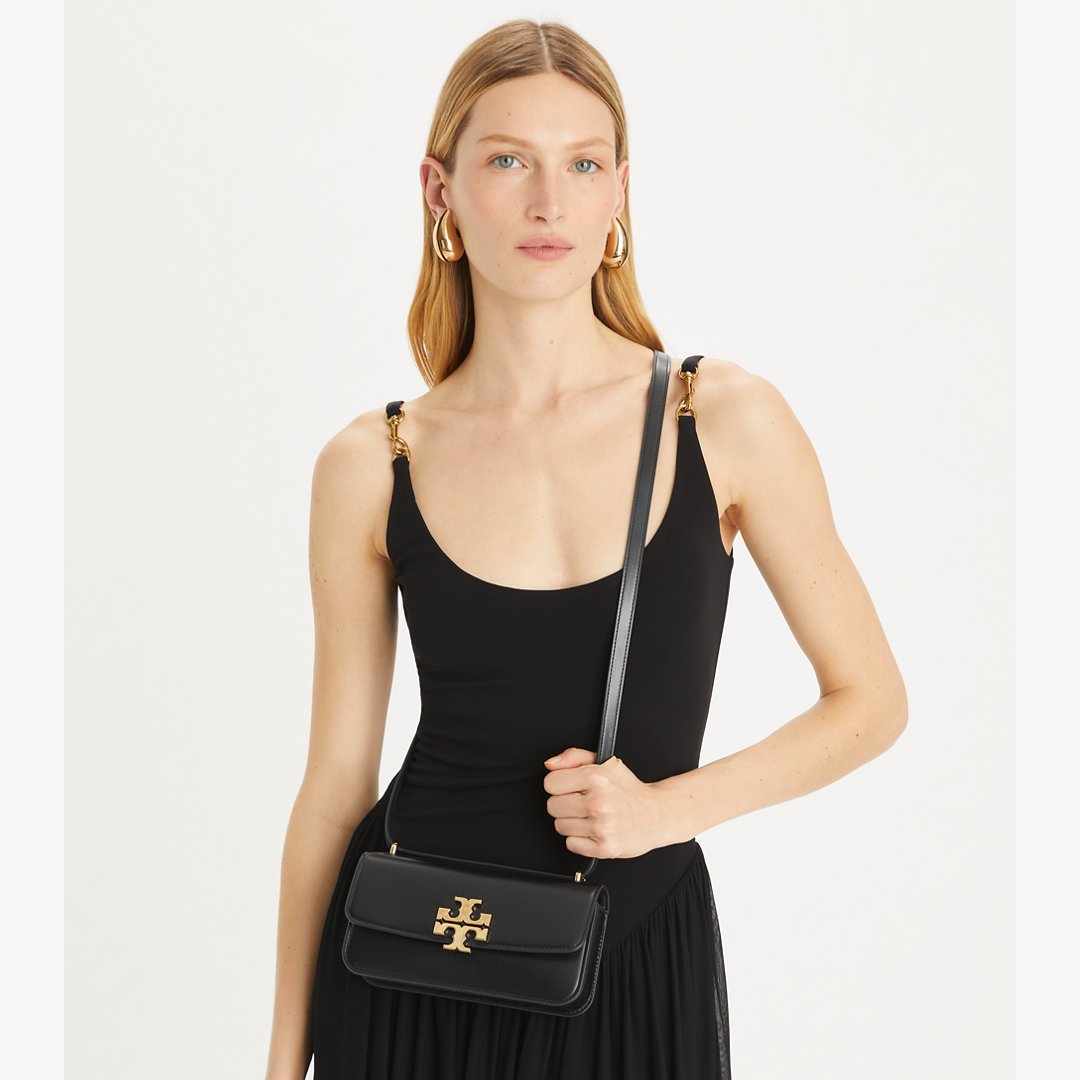 Tory Burch Small Eleanor Rectangular Bag Black