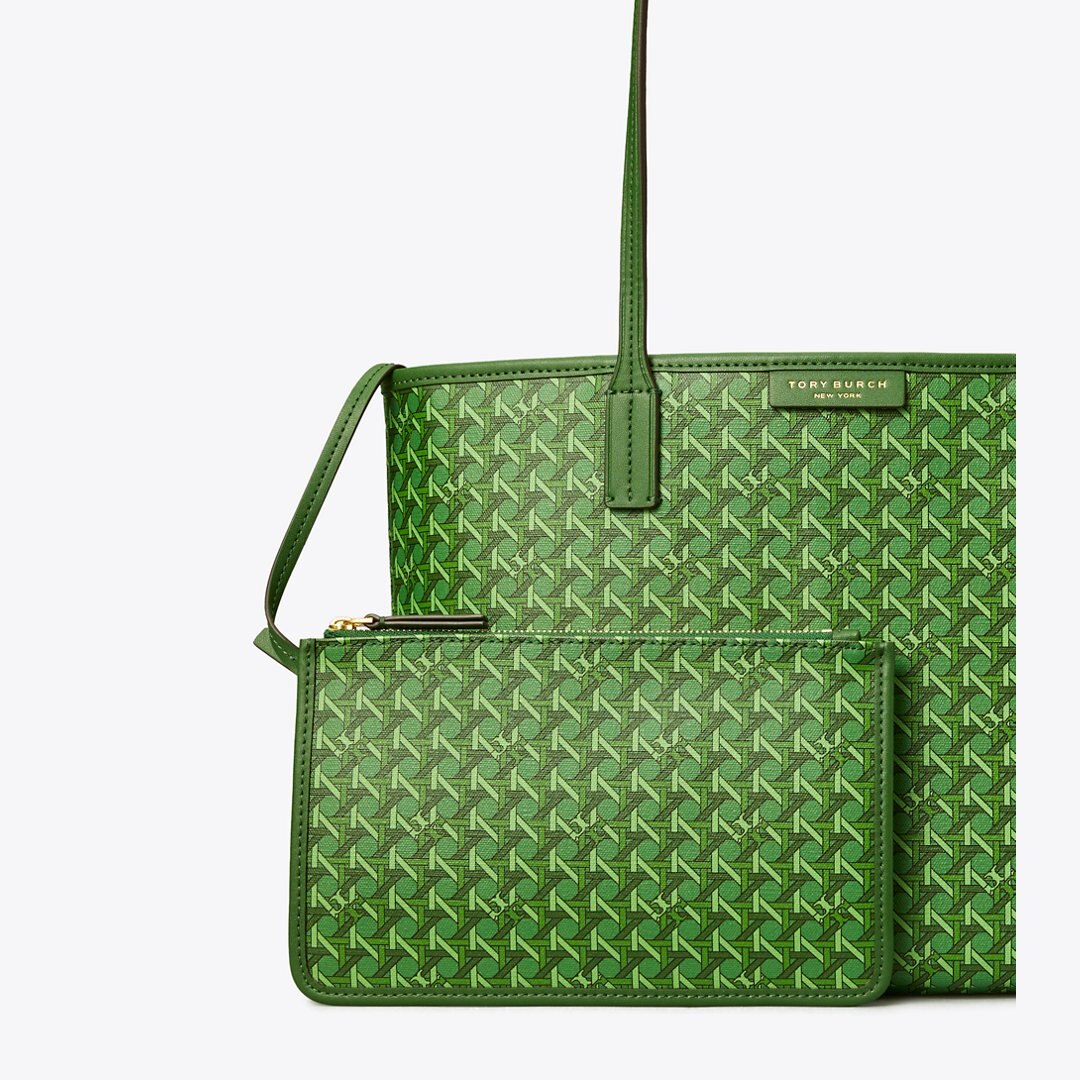Tory Burch Small Ever-Ready Zip Tote Arugula