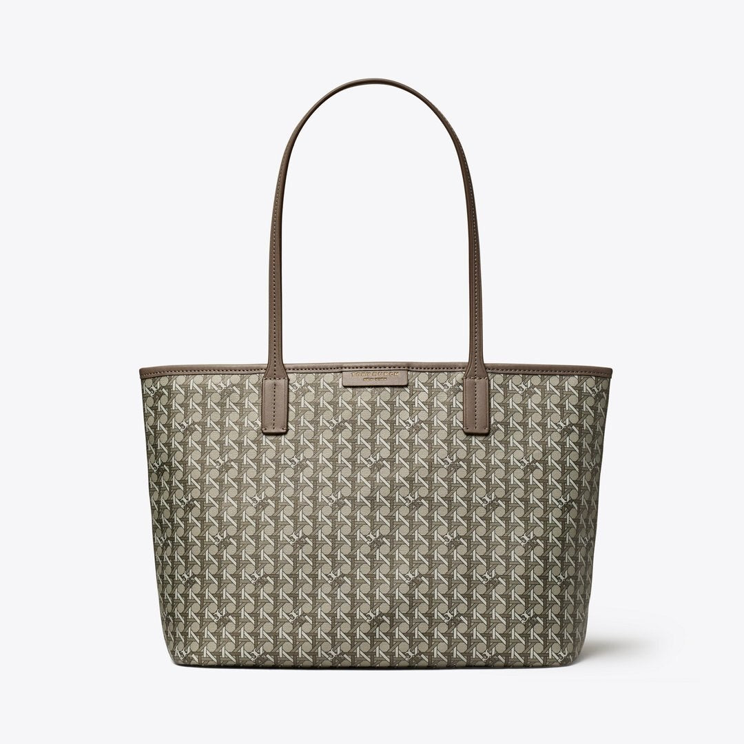Tory Burch Small Ever-Ready Zip Tote Zinc