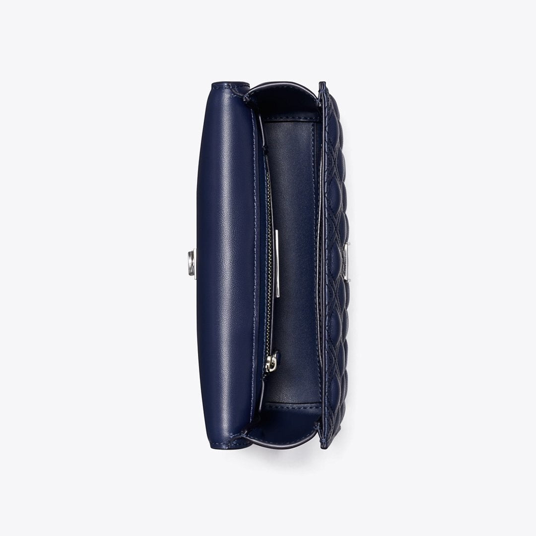 Tory Burch Small Fleming Shoulder Bag Royal Navy