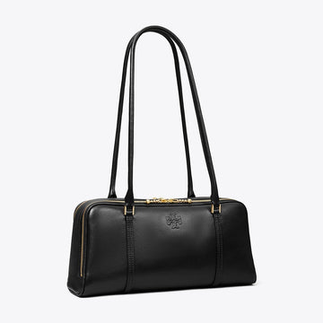 Tory Burch Small Marshmallow Satchel Black