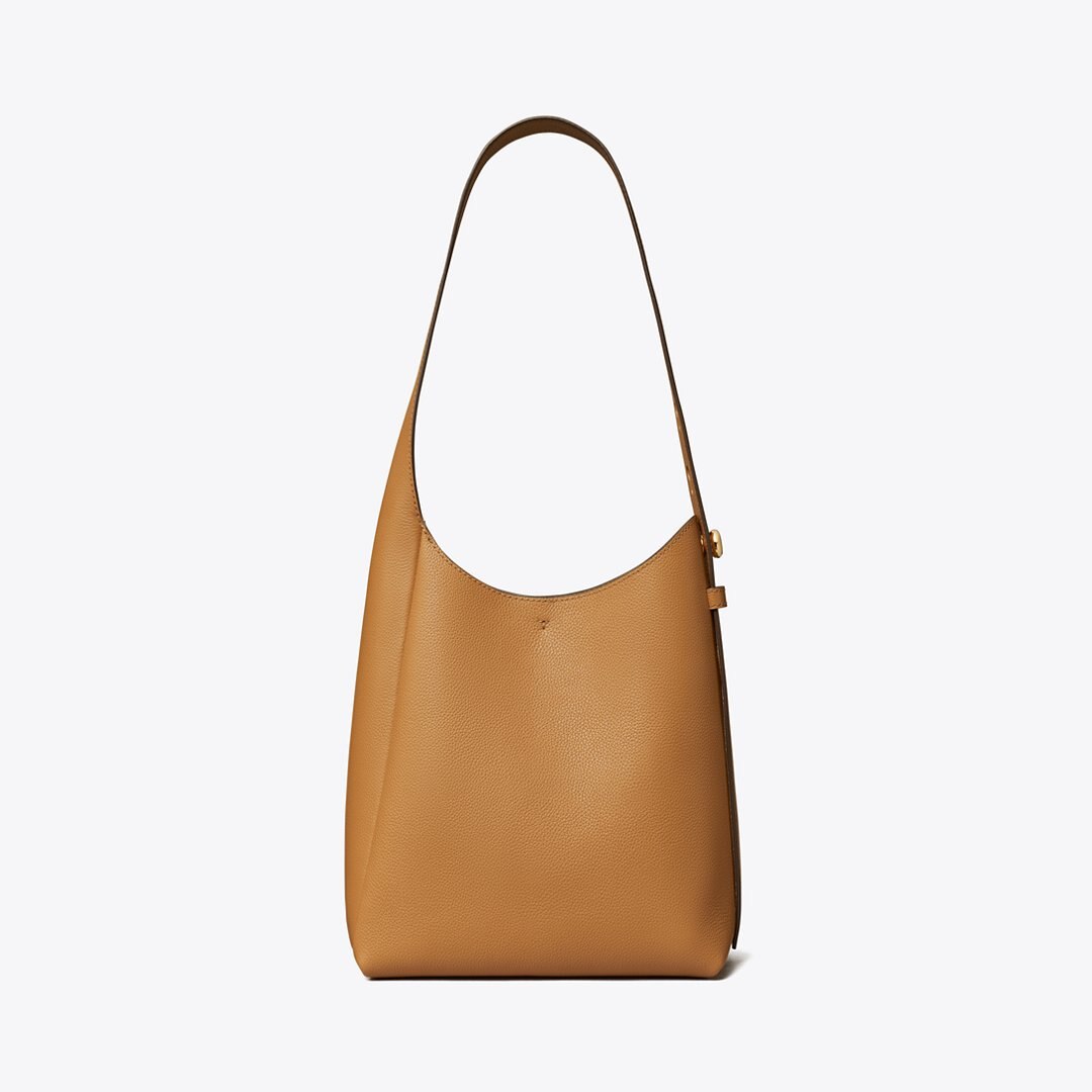 Tory Burch Small Romy Hobo Bag Tiramisu