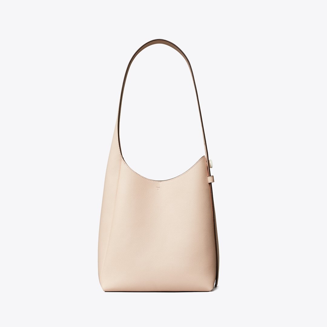 Tory Burch Small Romy Hobo Bag Soft Pink