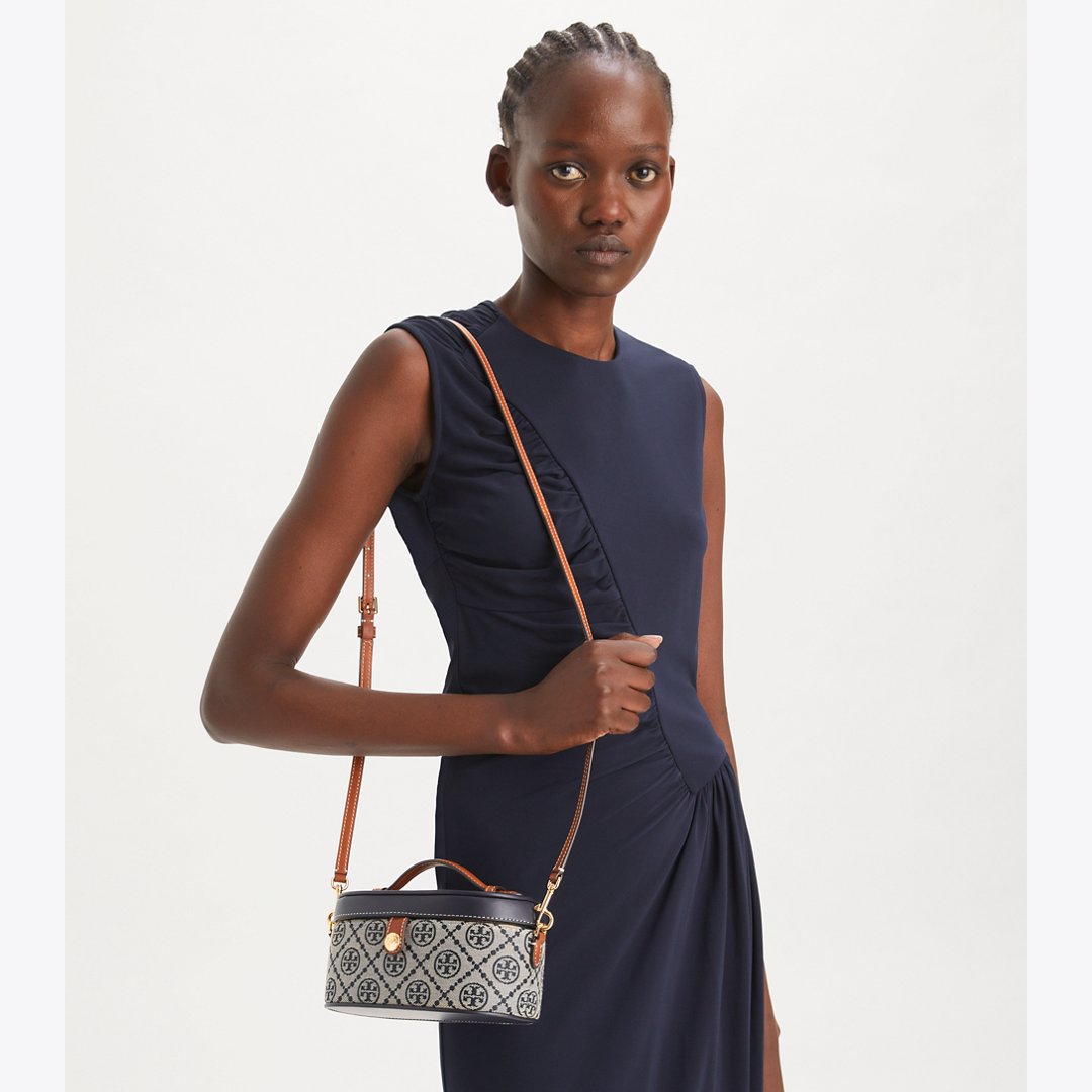 Tory Burch T Monogram Vanity Case Tory Navy