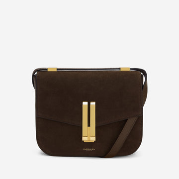 DeMellier The Vancouver mocha suede & mocha smooth