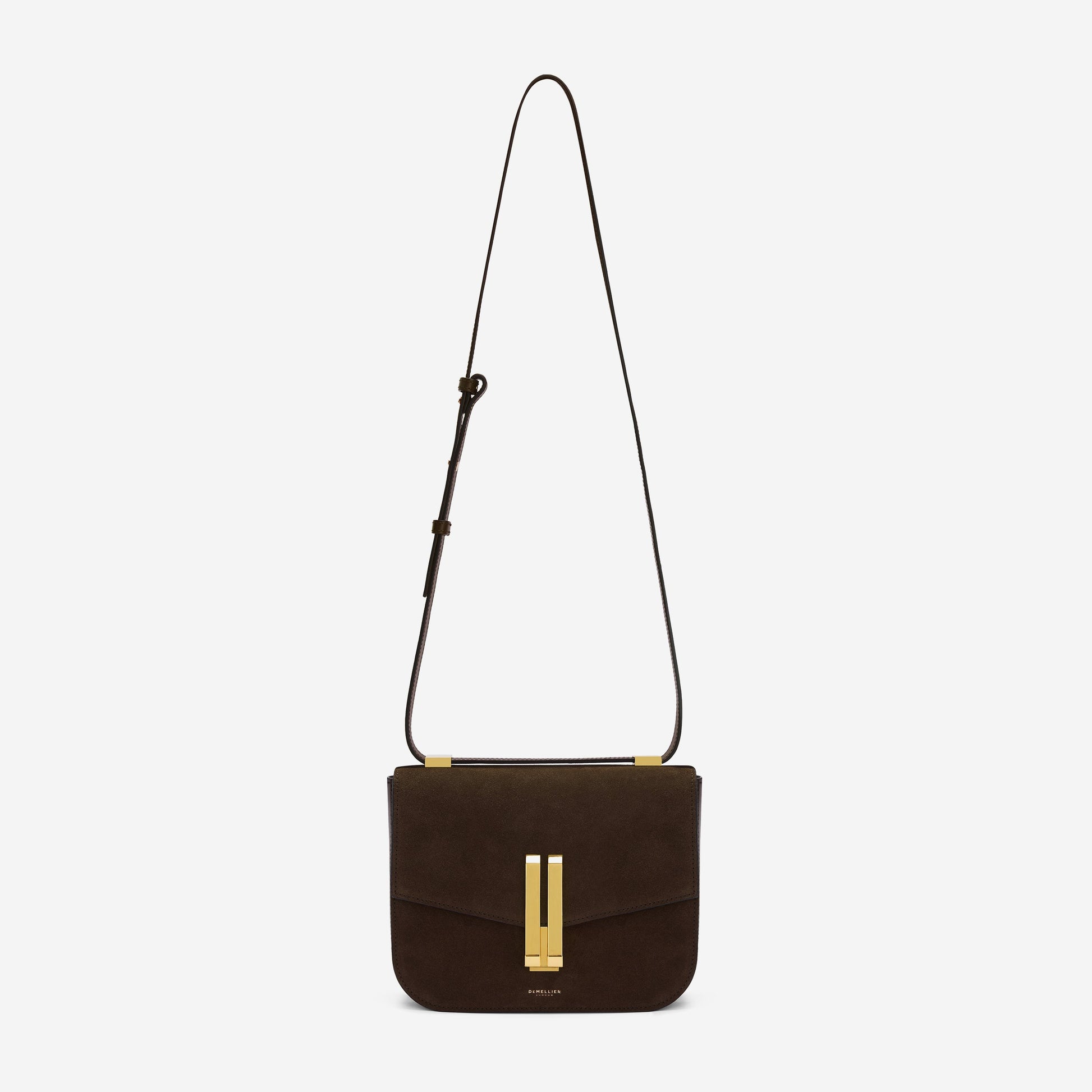 DeMellier The Vancouver mocha suede & mocha smooth