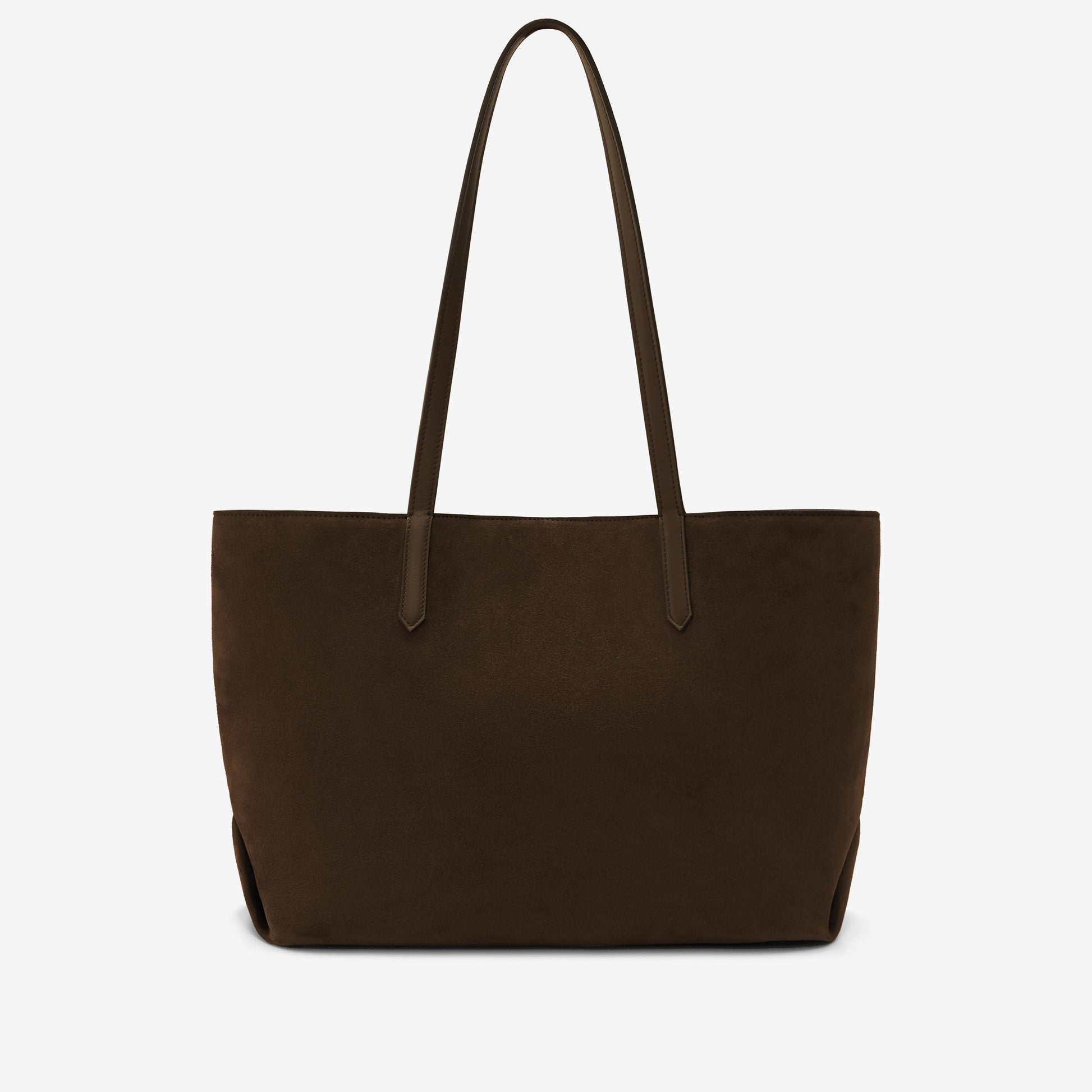 DeMellier The Tokyo Tote mocha suede & mocha smooth
