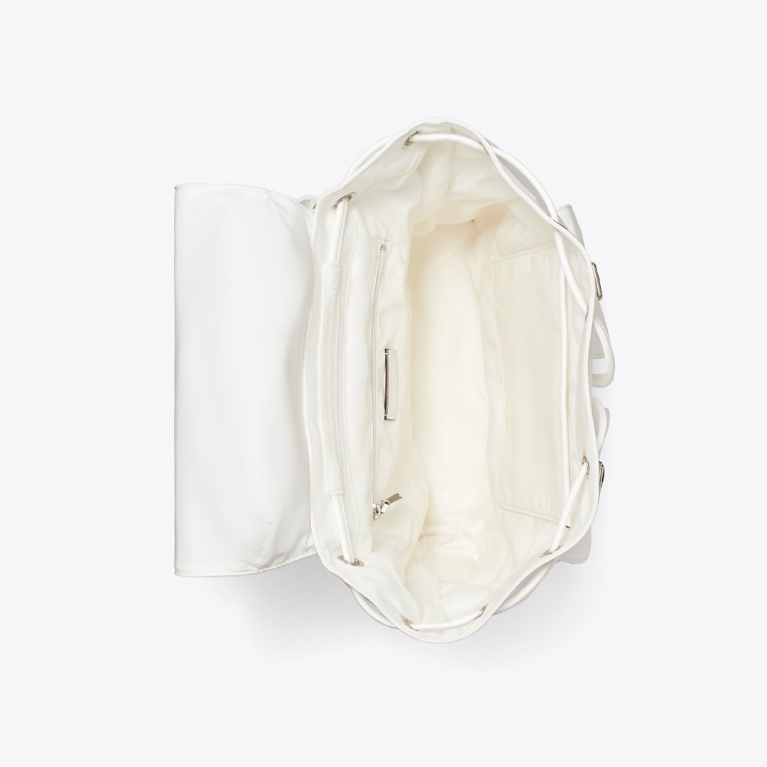 Tory Burch Virginia Backpack Snow White