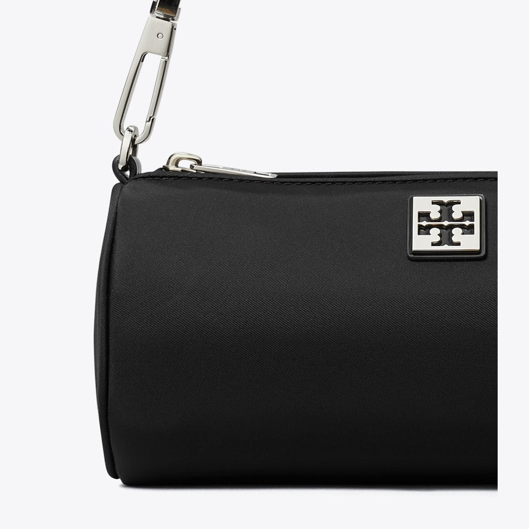 Tory Burch Virginia Cylinder Bag Black