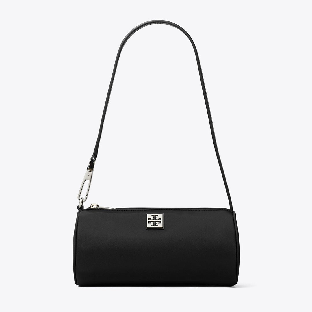 Tory Burch Virginia Cylinder Bag Black