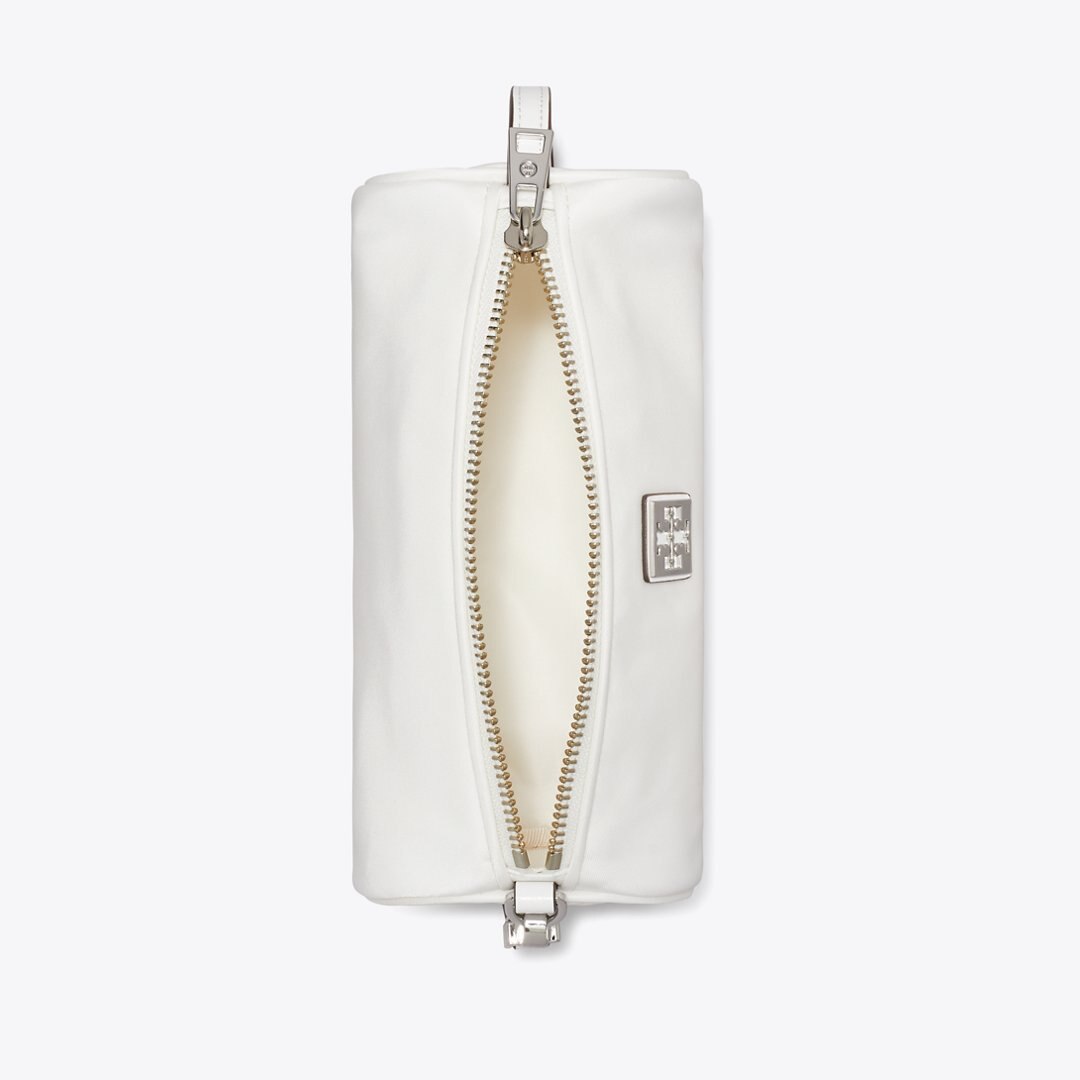 Tory Burch Virginia Cylinder Bag White